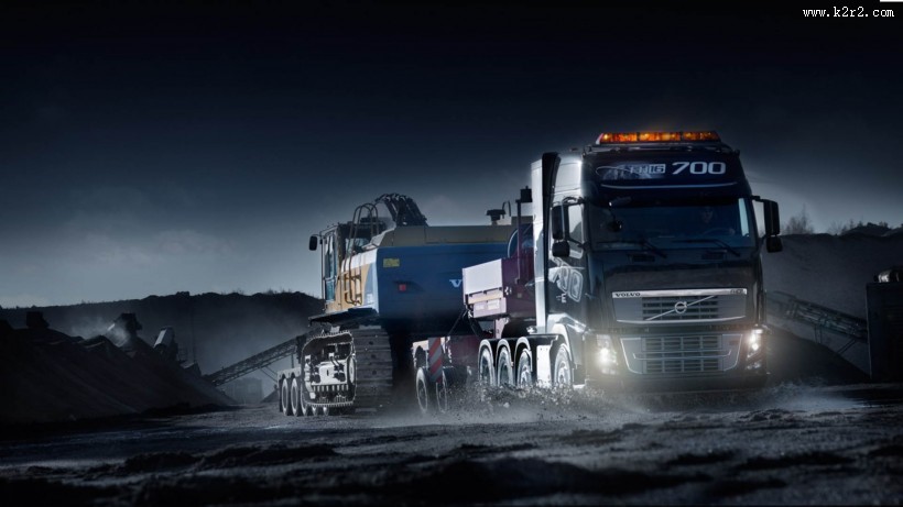 沃尔沃重型卡车图片