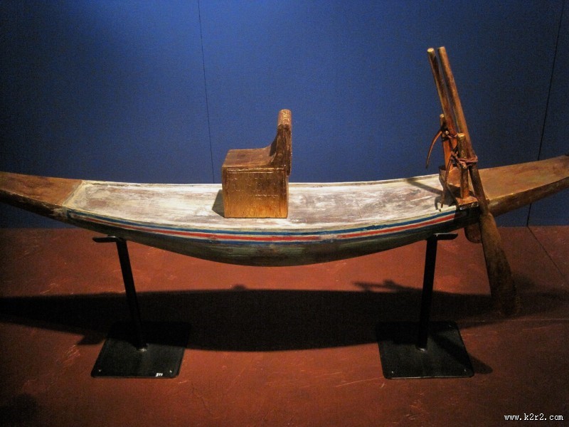 古老的手摇船博物馆图片
