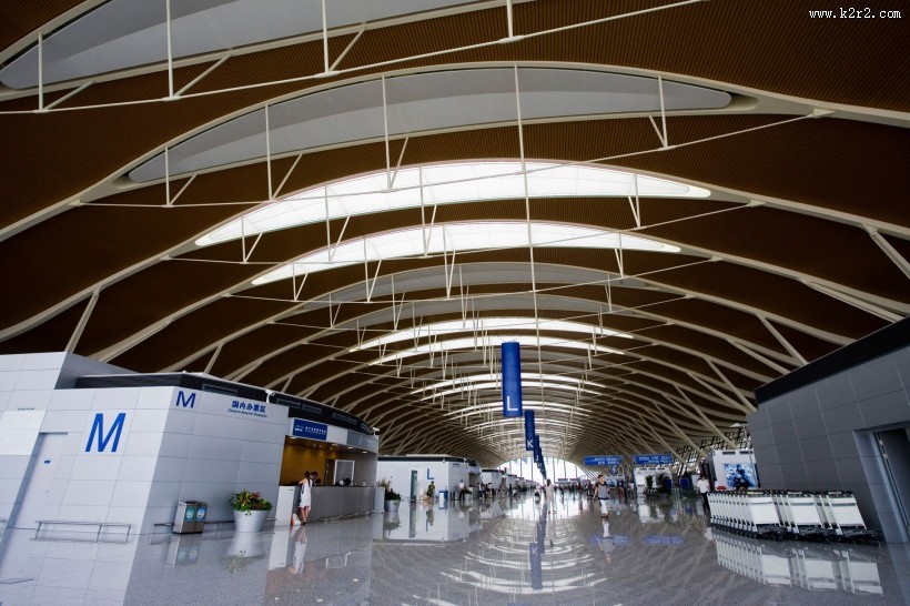 上海浦东机场图片