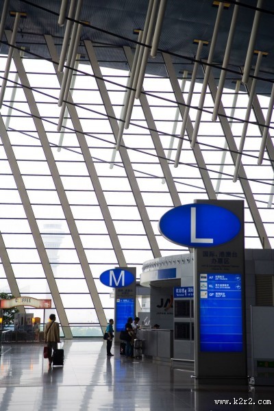 上海浦东机场图片