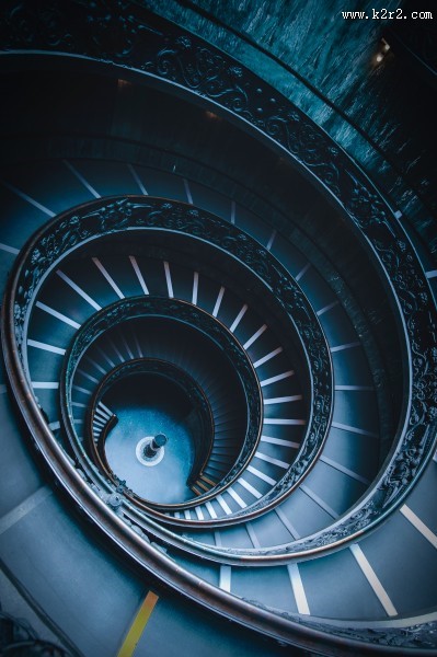 设计独特的旋转楼梯图片