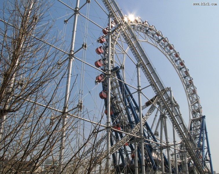 高大的摩天轮图片大全