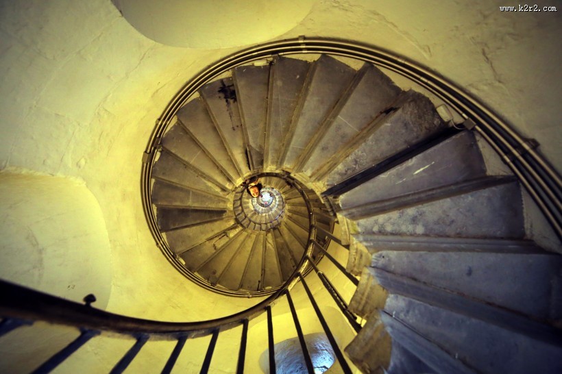 螺旋式楼梯图片