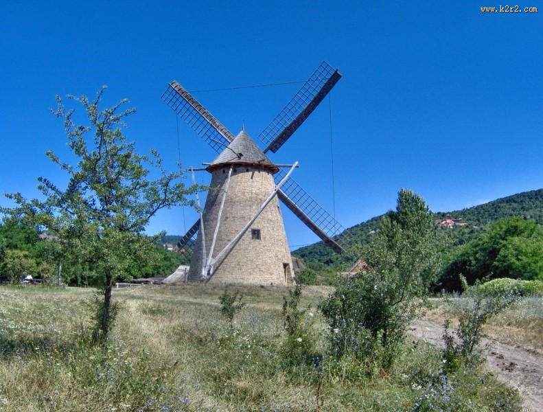 荷兰风车图片大全