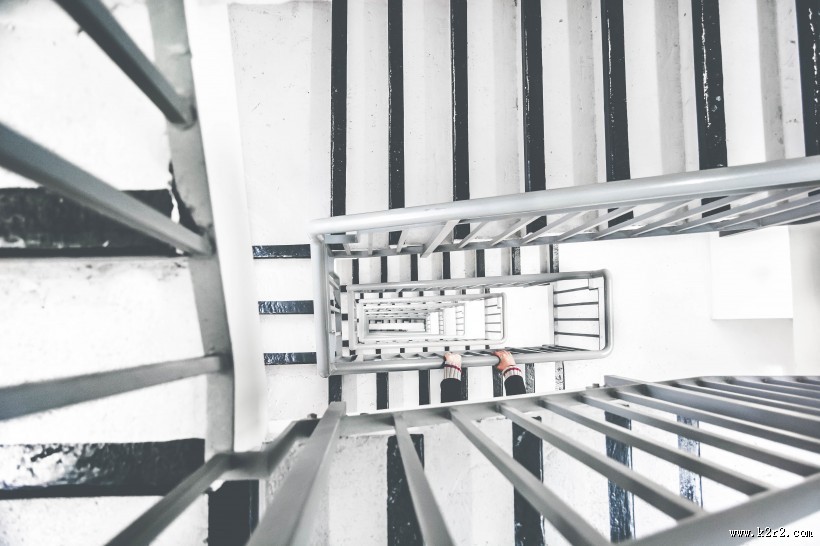 独特的旋转楼梯图片