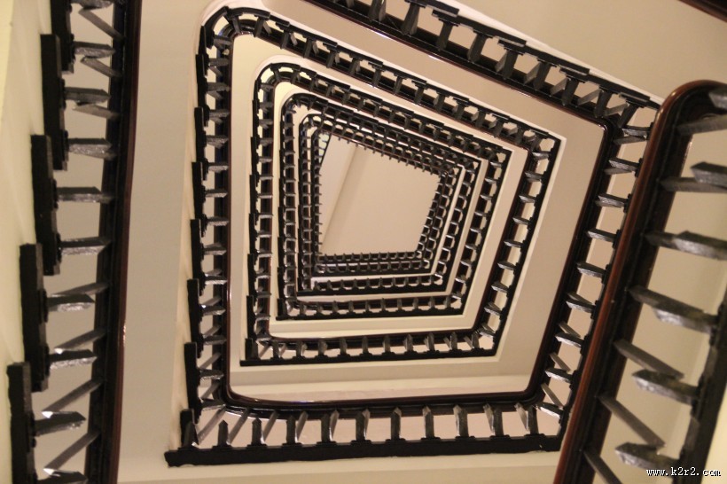 独特的旋转楼梯图片