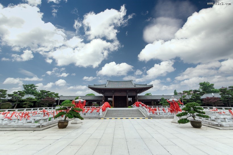 中国寺庙建筑图片