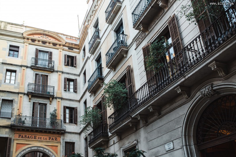 西班牙巴塞罗那的建筑图片大全