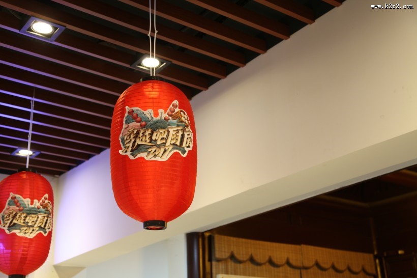 古香古色的中式饭店图片