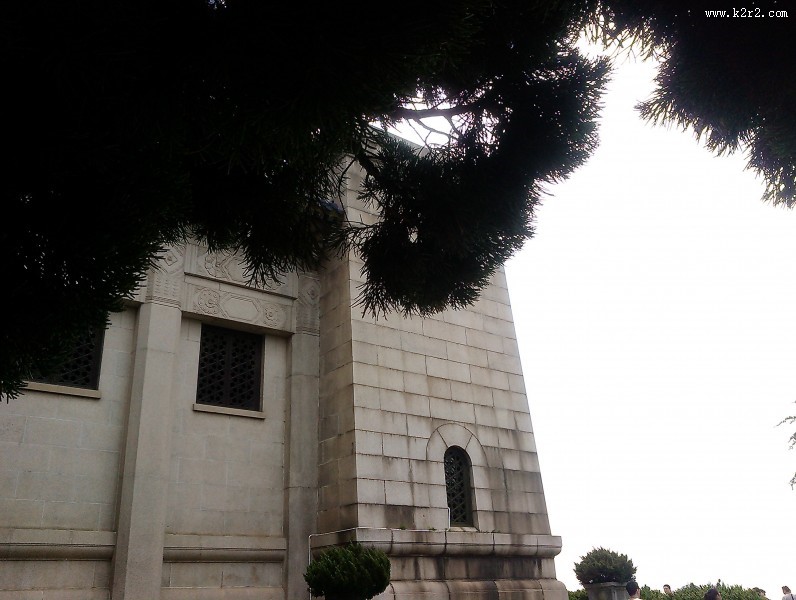 庄严肃穆的中山陵图片