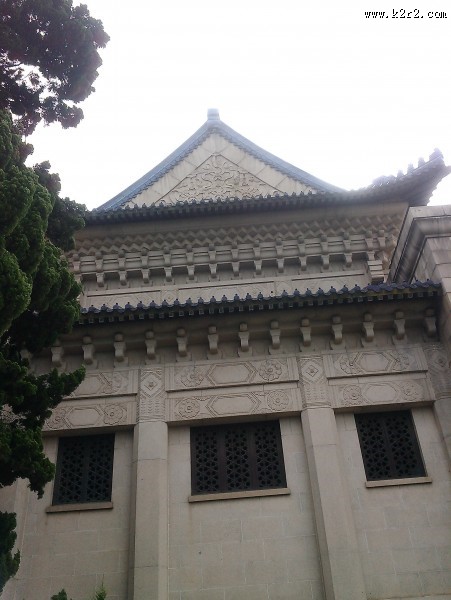 庄严肃穆的中山陵图片