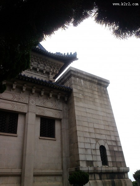 庄严肃穆的中山陵图片