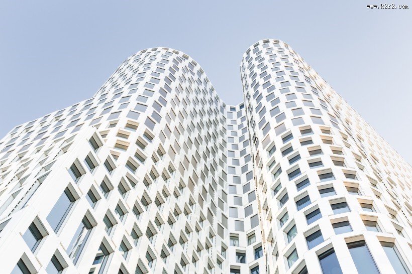 优美的曲线建筑图片