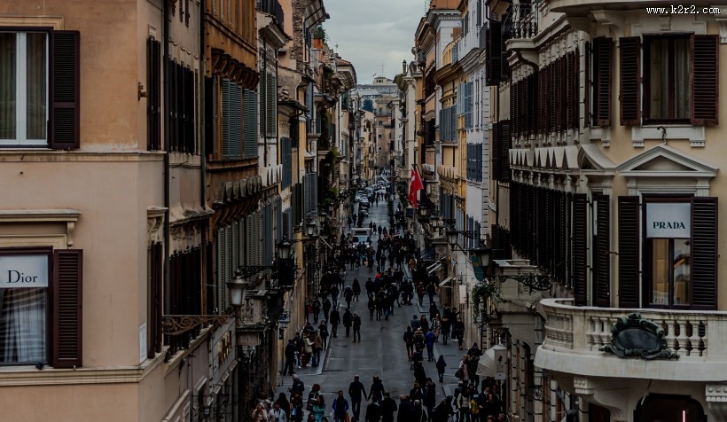 唯美的街道图片