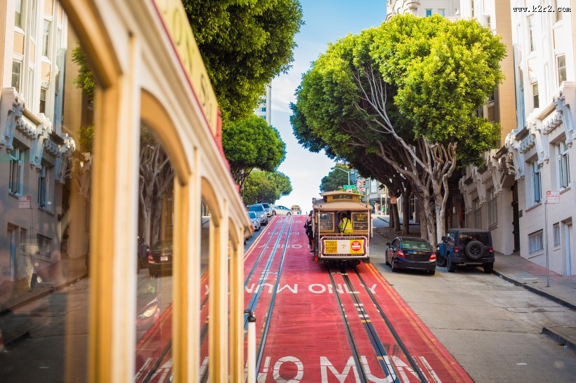 唯美的街道图片