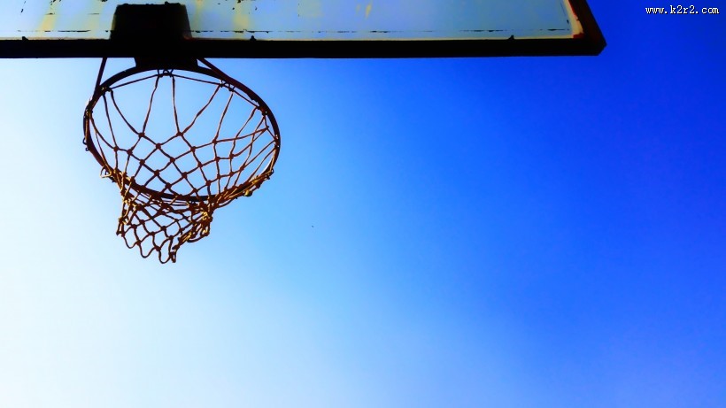 篮球架上的篮球框图片大全
