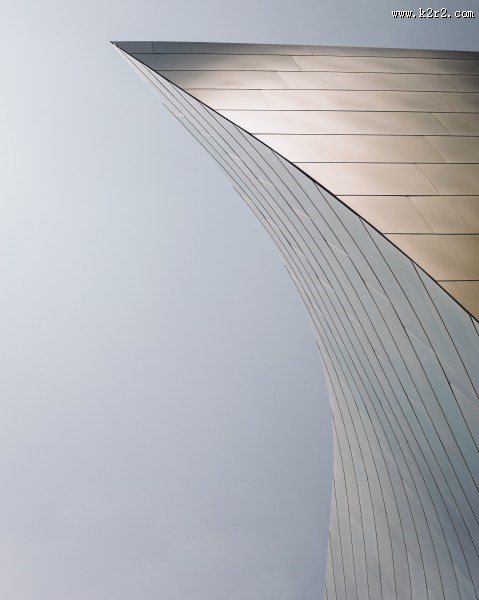 曲线美的现代建筑图片