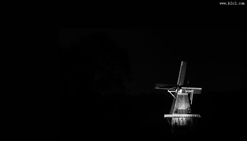 荷兰风车图片大全