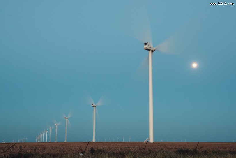 风力能源发电图片