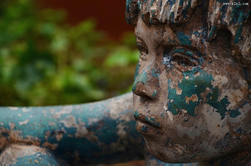 欧美风格的人形雕像图片