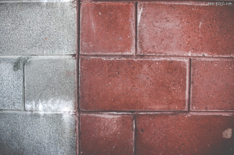 整齐的砖石墙壁图片