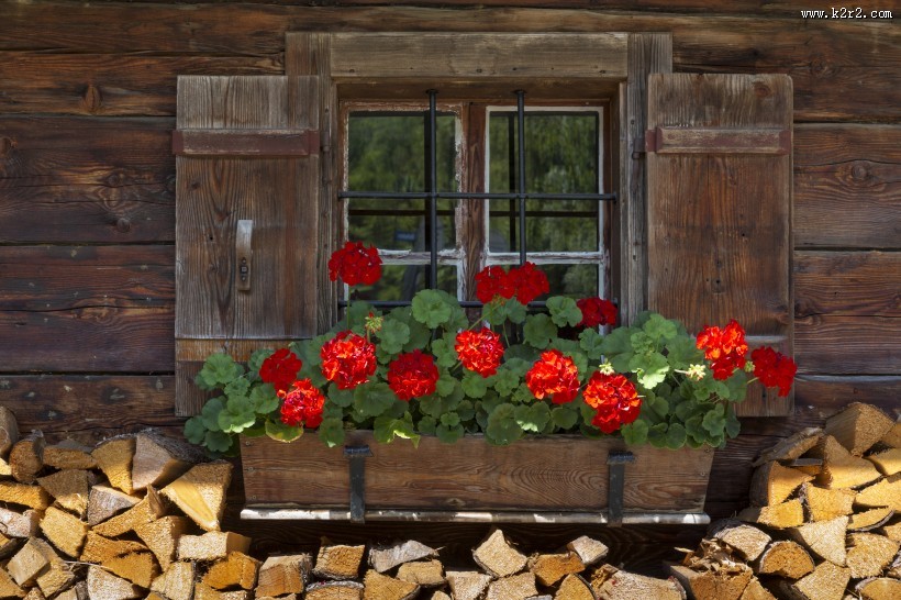 建筑小镇风景特写图片