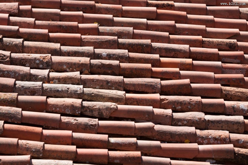 各式各样的屋面瓦片图片