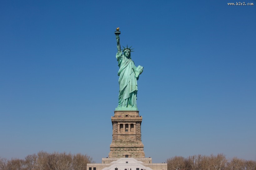 自由女神像图片