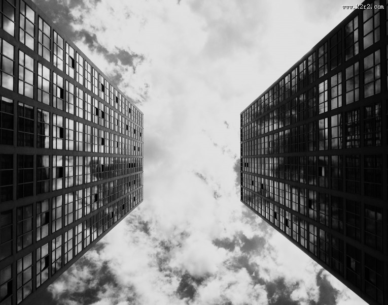 黑白灰构图的建筑图片大全