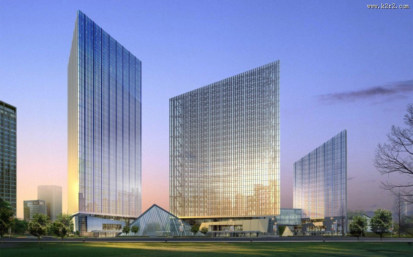 城市建筑效果图片大全