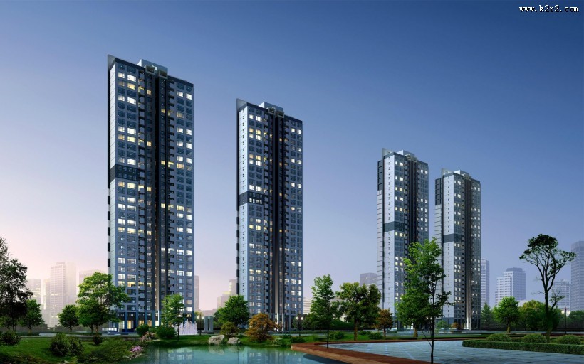 沿海风景别墅图片