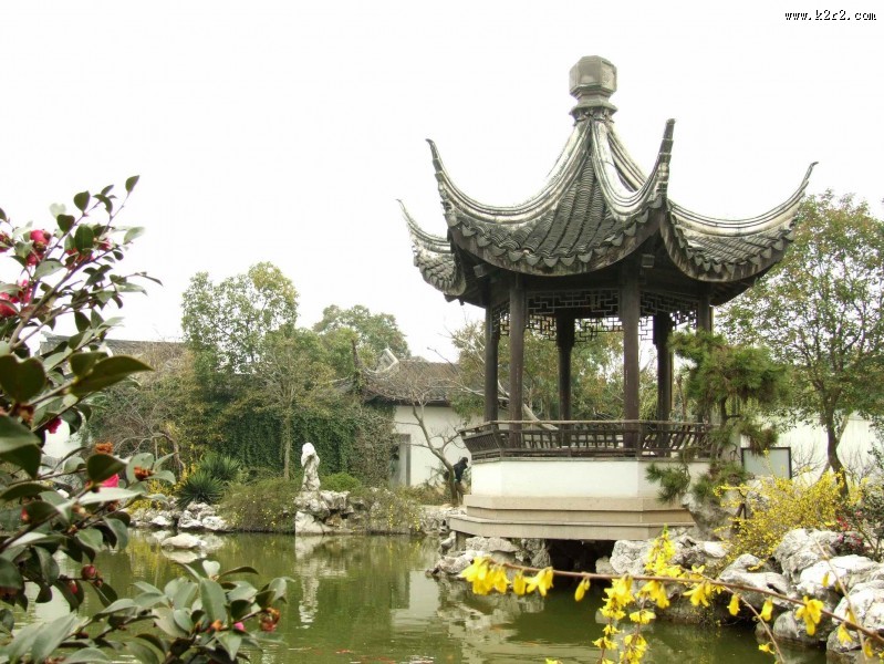 中式凉亭建筑图片大全