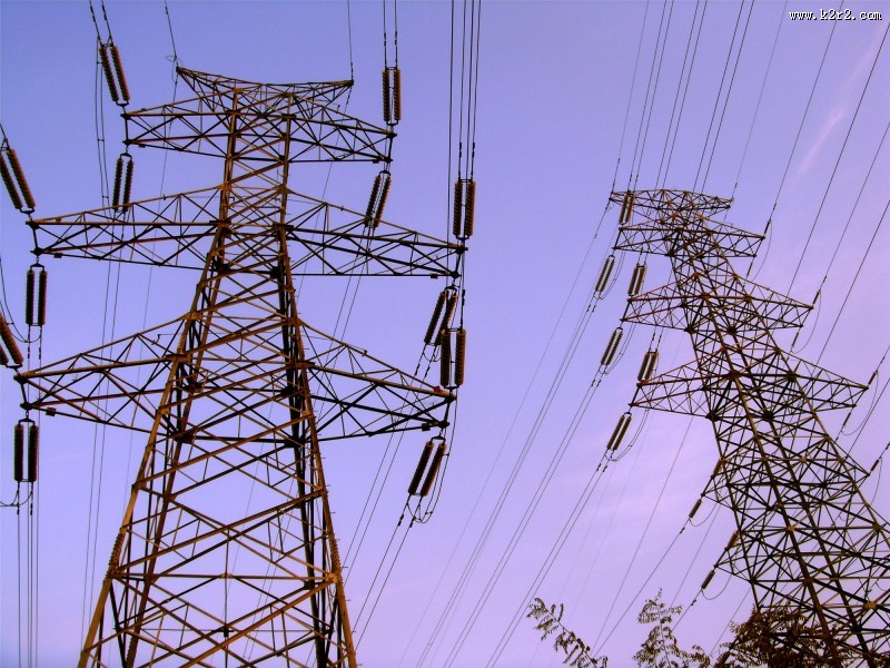 电线杆风景图片