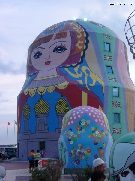 满洲里建筑图片