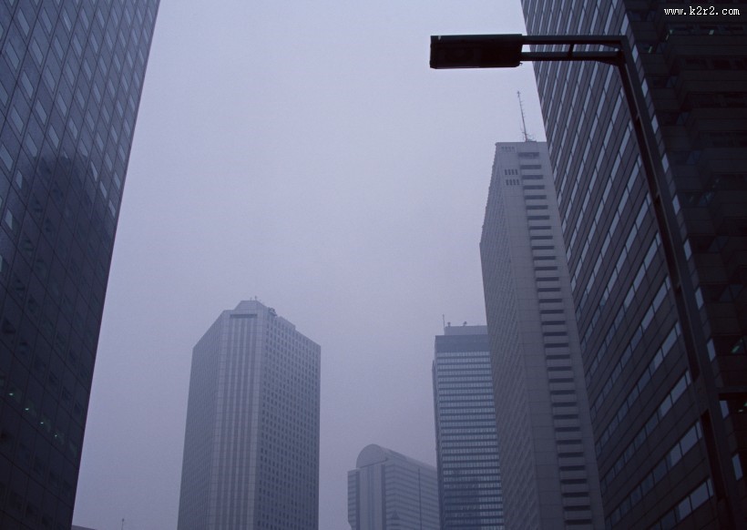 交通拥挤尾气排放图片