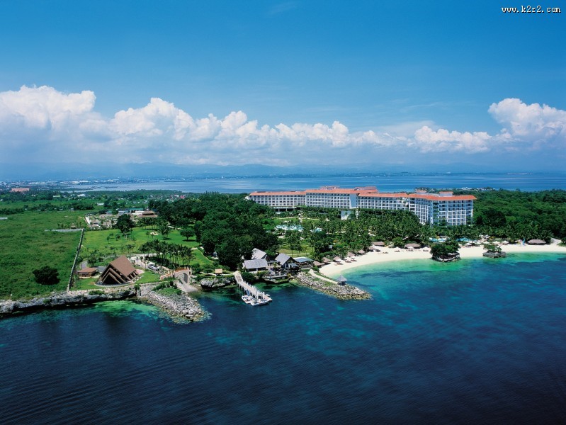 香格里拉麦丹岛度假酒店外观大堂图片