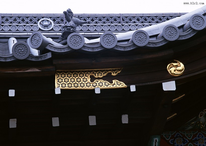 日式屋顶屋檐图片