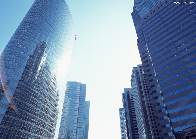 商业城市背景图片