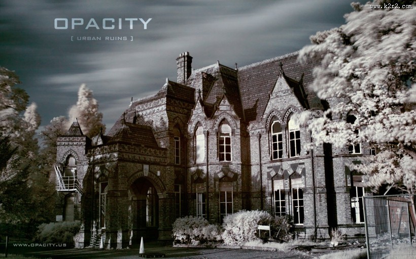 opcity城市废墟图片