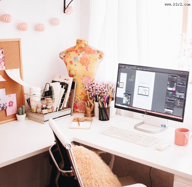 简约的办公室环境图片