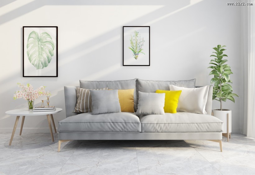 现代简洁风家居客厅图片