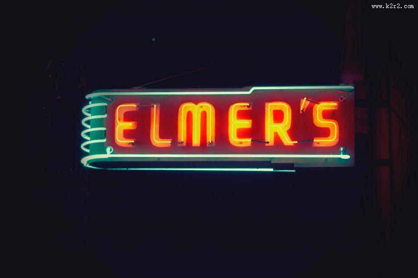 霓虹灯招牌图片