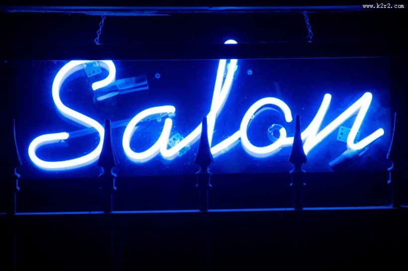 霓虹灯招牌图片