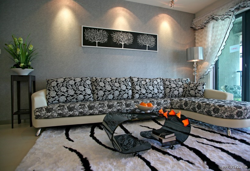 客厅舒适的沙发图片大全