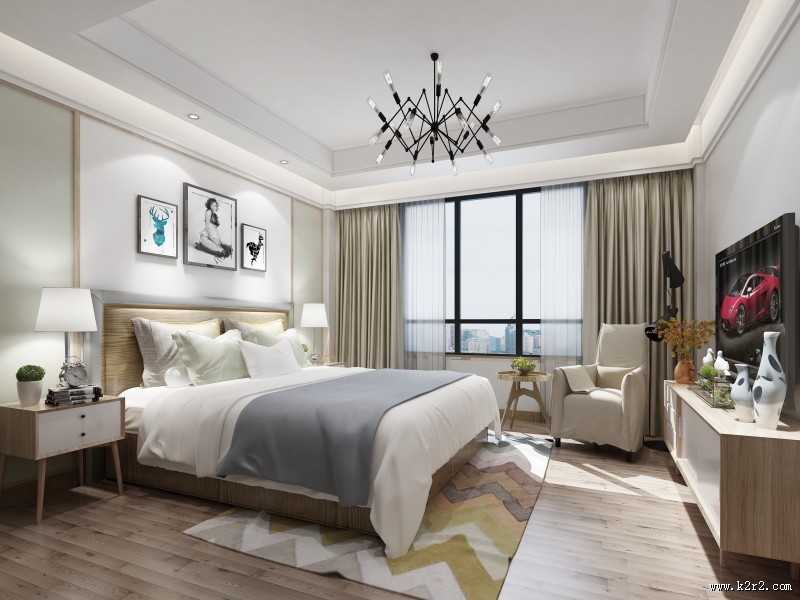 现代卧室装修设计图片
