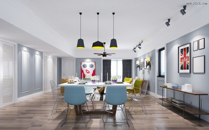 北欧客厅装修设计图片大全