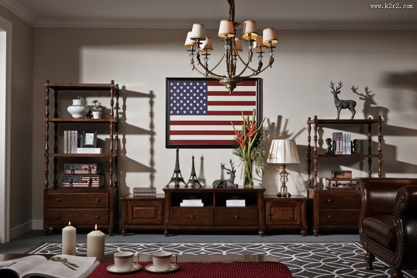 奢华欧式客厅设计图片