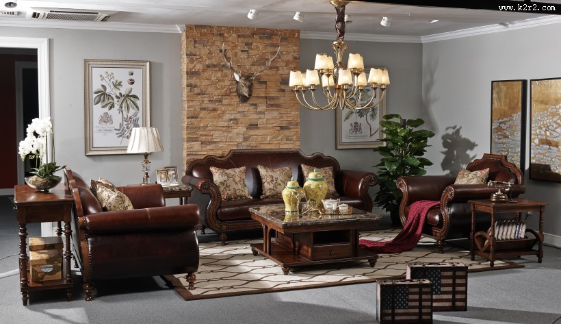 奢华欧式客厅设计图片