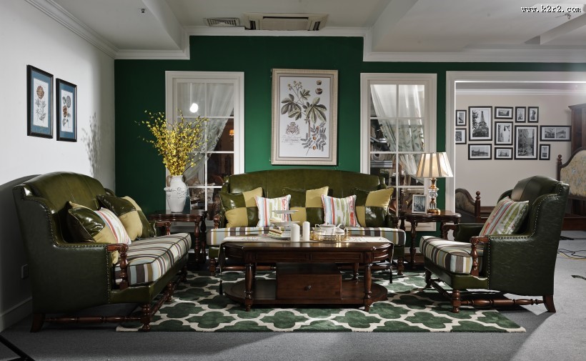 奢华欧式客厅设计图片