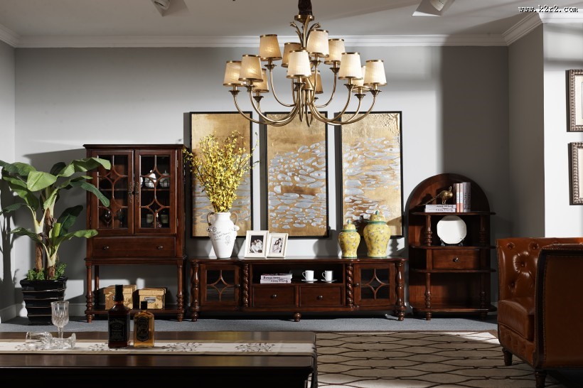 奢华欧式客厅设计图片